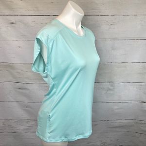 3/$30 Champion C9 Aqua Cap Sleeve Running Shirt